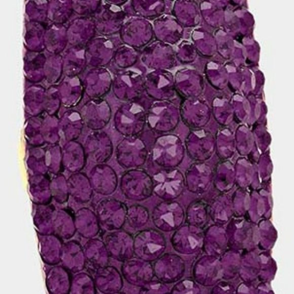 Glamorous Amethyst Crystal Ring - Picture 3 of 6